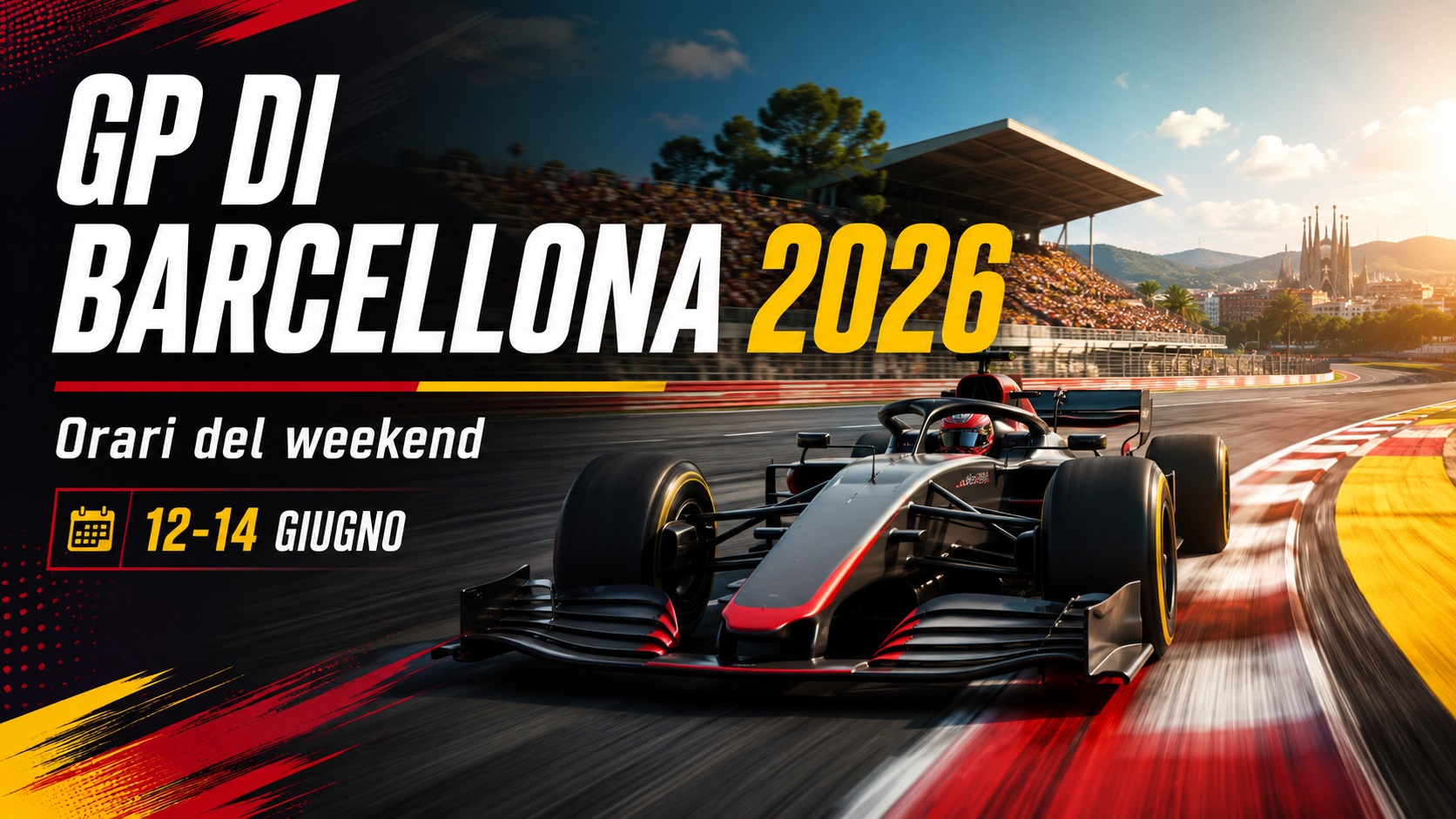 F1, GP Barcellona 2026: orari TV di prove libere, qualifiche e gara